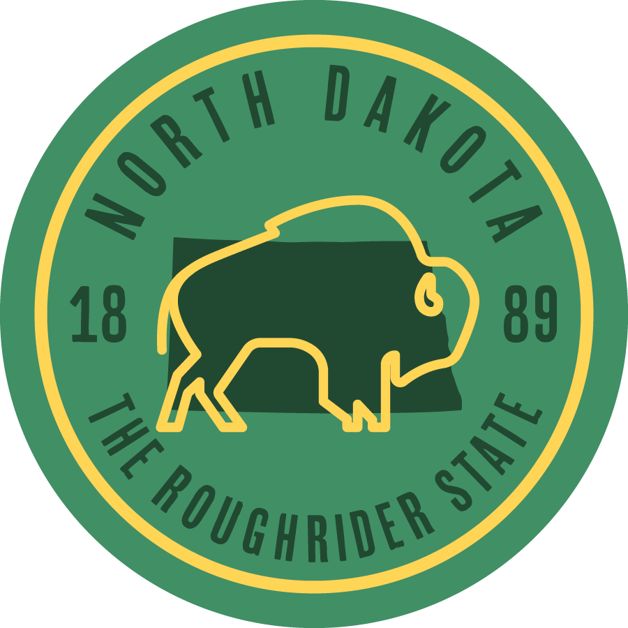 State Collection - North Dakota Sticker | Ursa Minor Outfitters